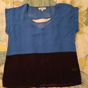 3/ $10 Sheer Color Block Top